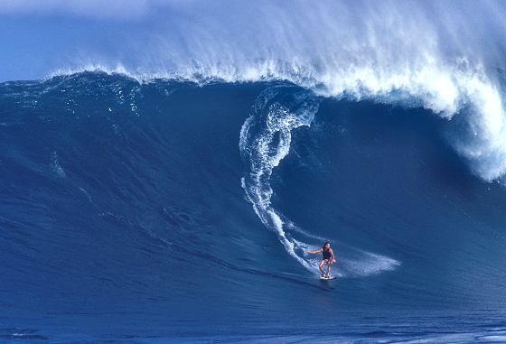 Jaws: big wave surfing circus