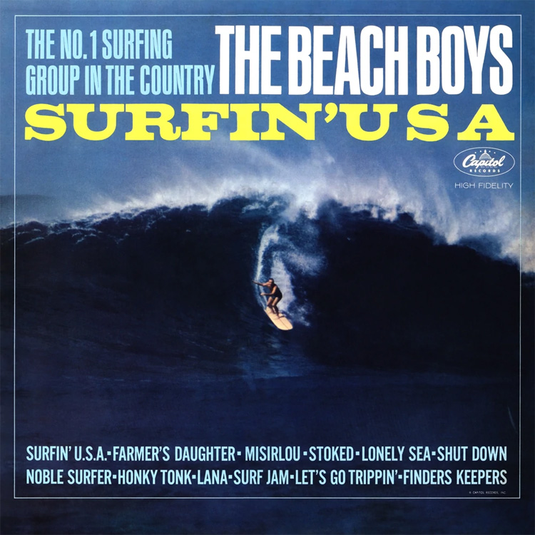 Surfin' USA: one of the most popular songs by The Beach Boys