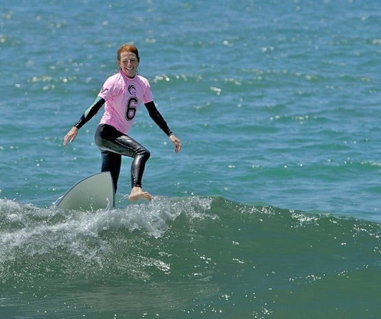 Tanna Frederick: new surf trick