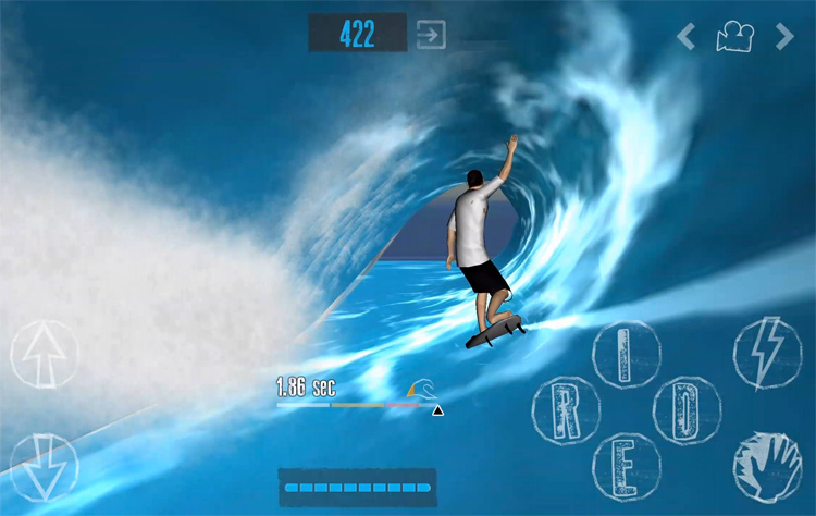 YouRiding's The Journey: a surfing game with 300 real surf spots
