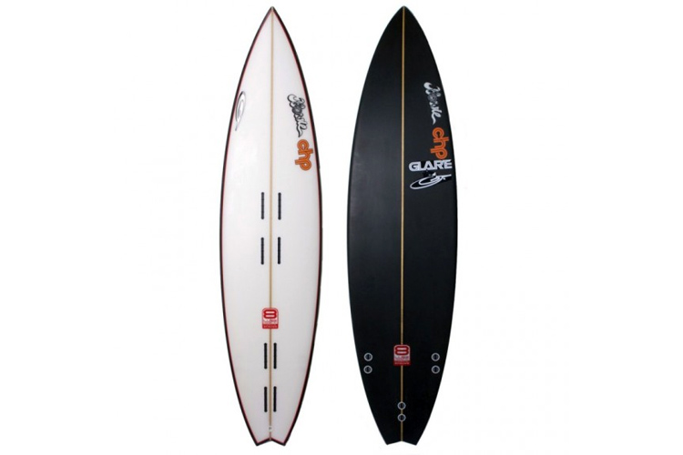 The Tow-In Board: a specific surfboard for jet-ski-assisted big wave surfing | Photo: Howie Shapes