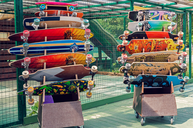Skateboarding: there are many different types of skateboards | Photo: Shutterstock