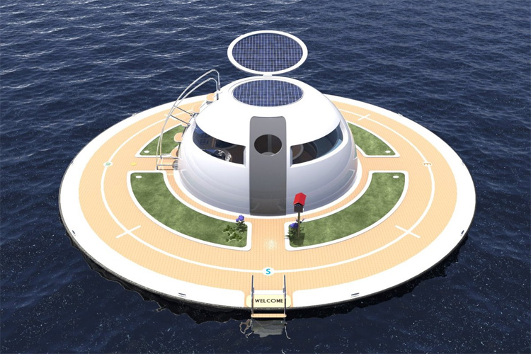 Unidentified Floating Object: the floating house | Photo: Jet Capsule