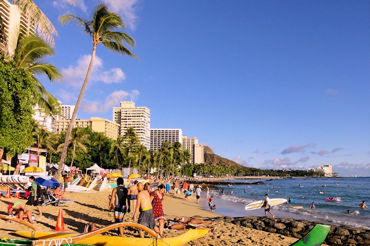 Waikiki Beach, Hawaii: the family surfing destination