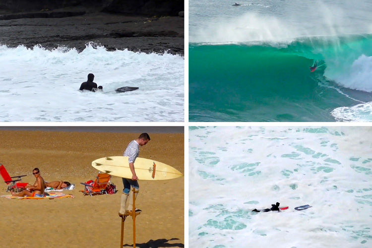 Whiskey, Water & Wine: a wave riding video clip featuring intense moments
