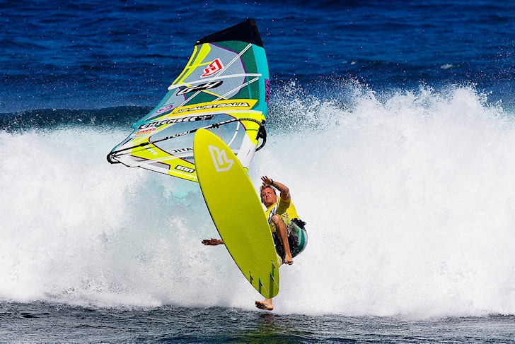 Windsurf injuries: more frequent than you might think | Photo: Carter/PWA World Tour