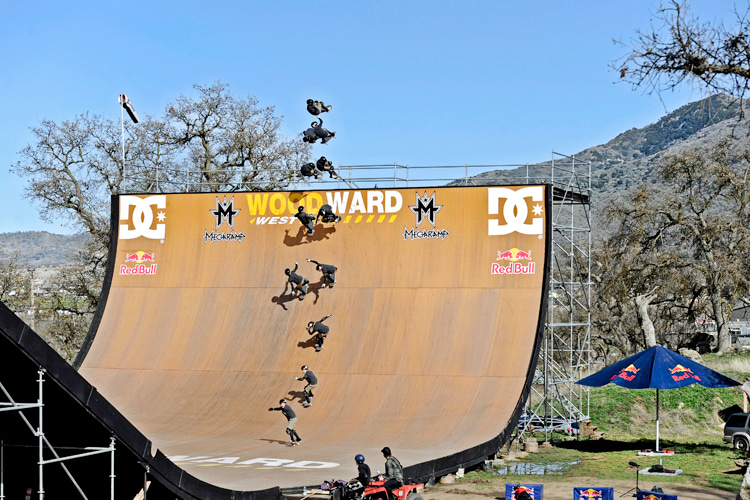 Mega ramp: a large scale version of a half-pipe or vert ramp ranging from 200 to 360 feet in length | Photo: Red Bull