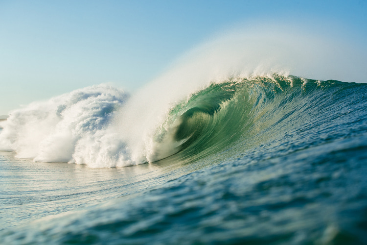 Swell: sea surface temperature and wave height are only indirectly correlated | Photo: WSL