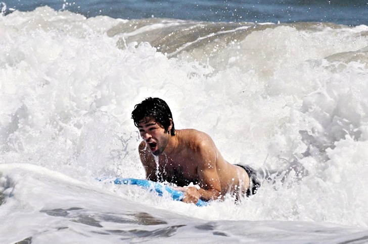 Adrian Grenier is a surfing celebrity