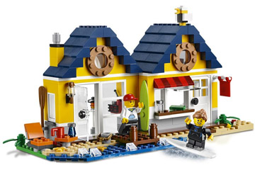 Lego Beach Hut