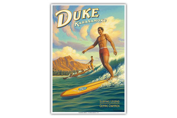 Duke Kahanamoku Poster