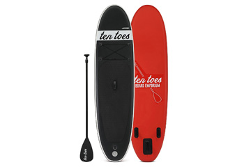 Ten Toes 10' Weekender Inflatable Stand Up Paddle Board Bundle