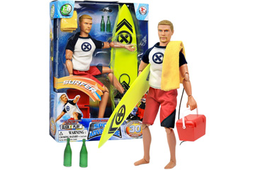 Surfer Action Figure Play Set