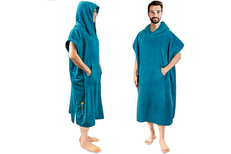 Sun Cube Surf Poncho/Changing Robe with Hood