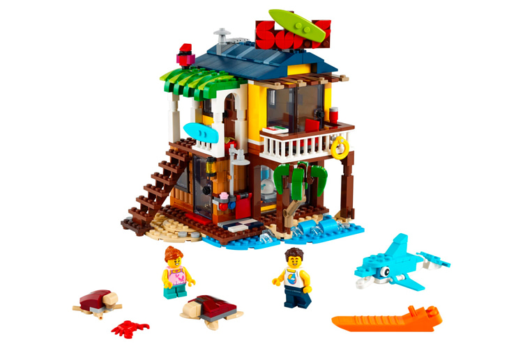 Lego Surfer Beach House