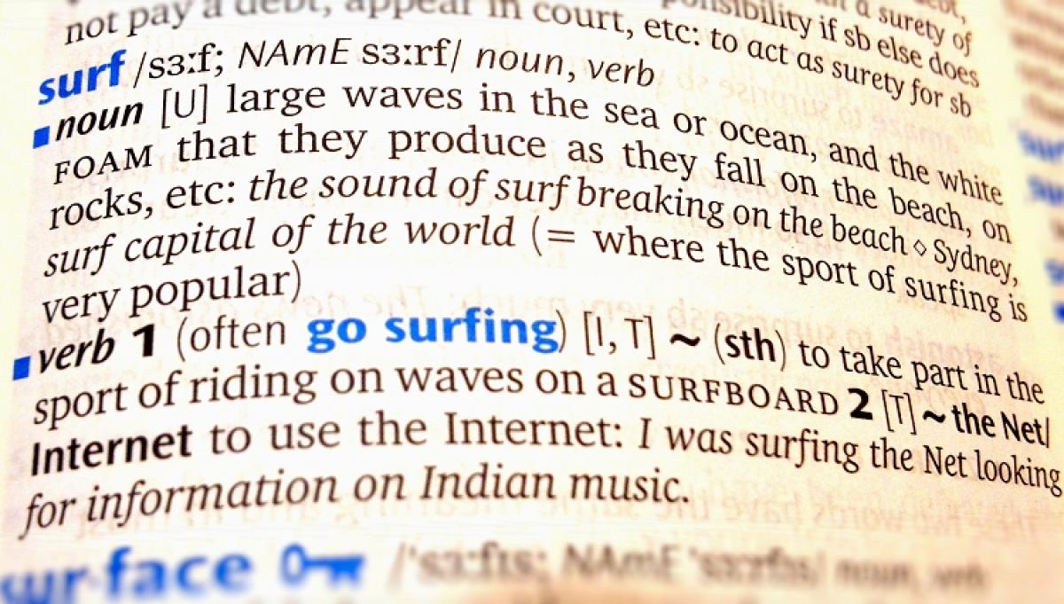 The Origin Of The Word Surfing