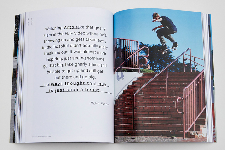 '93 til: A Photographic Journey Through Skateboarding in the 1990s: a stunning coffee table skateboard book by Pete Thompson: Photo: Goff Books
