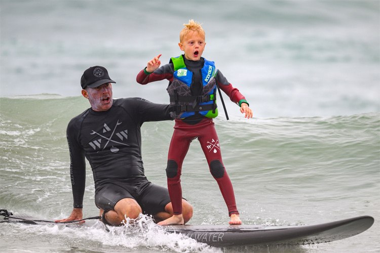 A Walk On Water: providing therapeutic surf experiences to children with special needs or disabilities | Photo: A Walk On Water