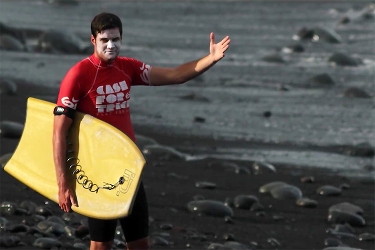 Adrien Dubosc: a passionate bodyboarder and member of the Shark Watch Patrol