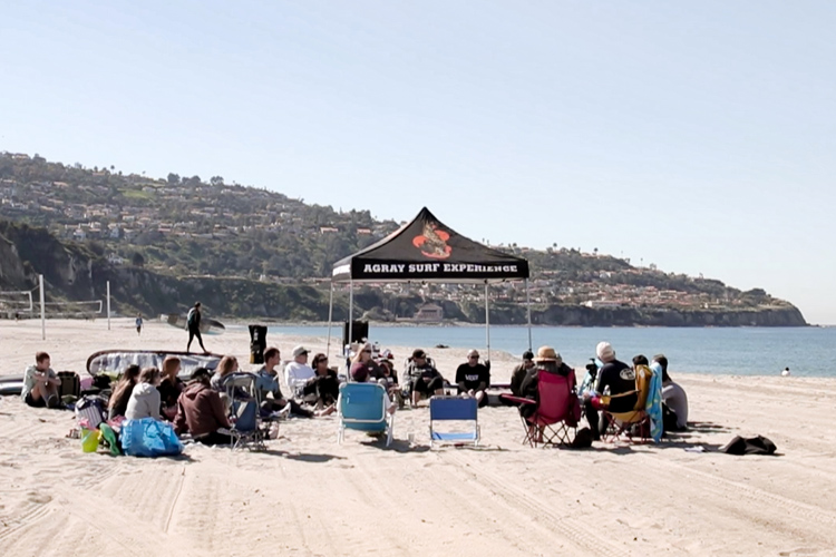 Agray Surf Therapy: surf, talk, listen and share your grief story