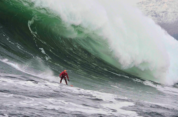 Al Mennie: chased by big waves ever since | Photo: Conn Osborne