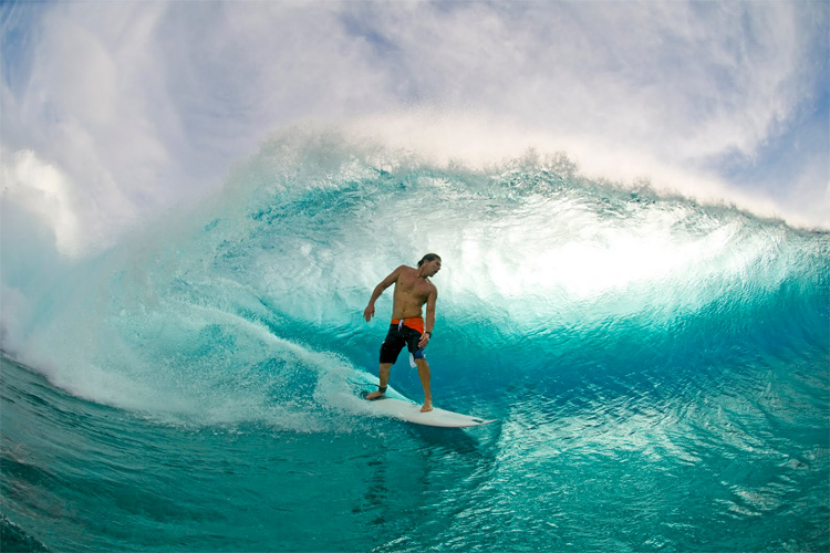 Andy Irons: three-time world surfing champion, icon, and fearless competitor | Photo: Billabong