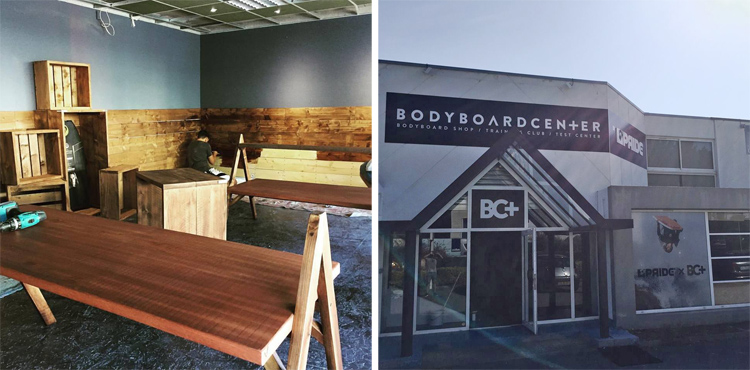 Bodyboard Center: Pride's new flagship store | Photo: Pride