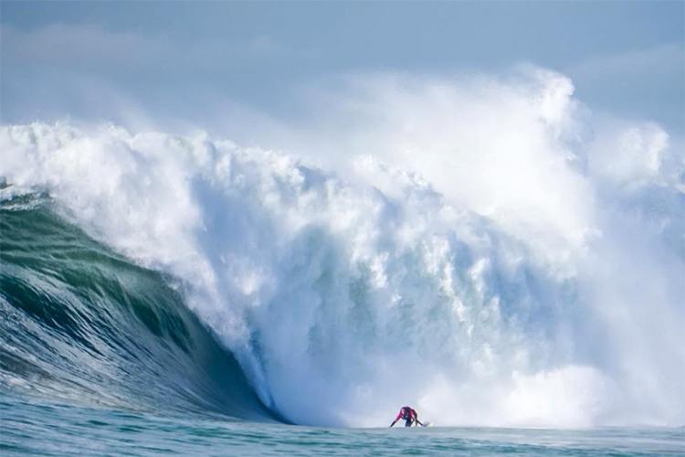 Avalanche: the heaviest wave in Latin America | Photo: Gabriel Henriques/WSL