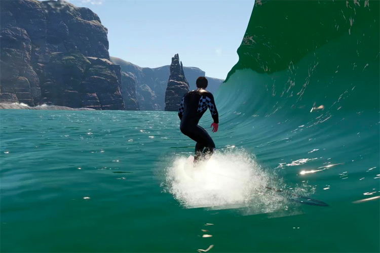 The "Barton Lynch Pro Surfing" video game