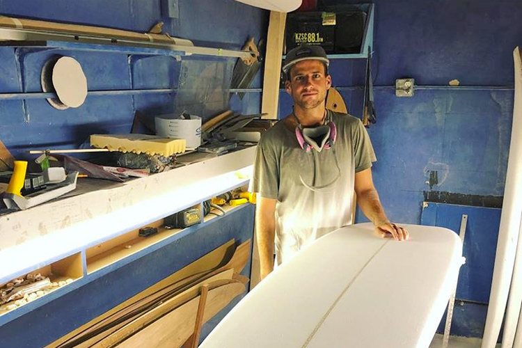 Ben Kelly: the 26-year-old surfer was also a respected surfboard shaper | Photo: Ben Kelly Surfboards