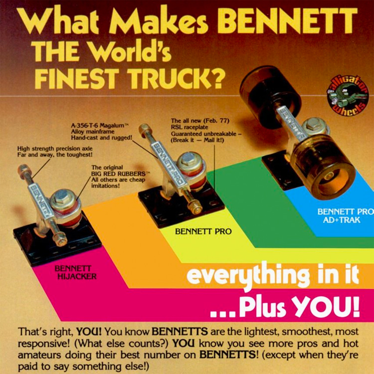 Bennett Trucks: founded by architect-engineer Ronald Bennett