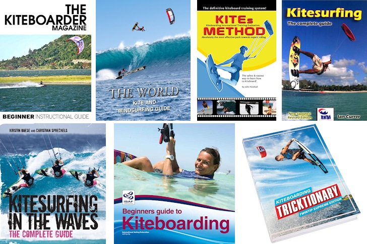 Kiteboarding books: learn and master the kite techniques