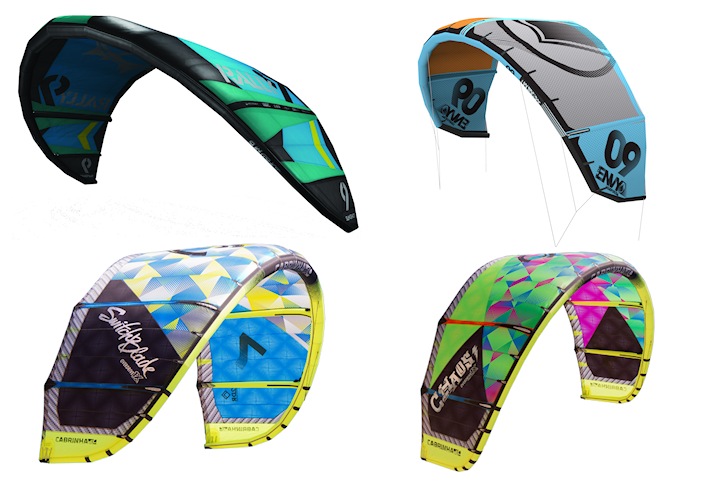 Kiteboarding kites: safe, durable, and made for freestyle, slalom and waves