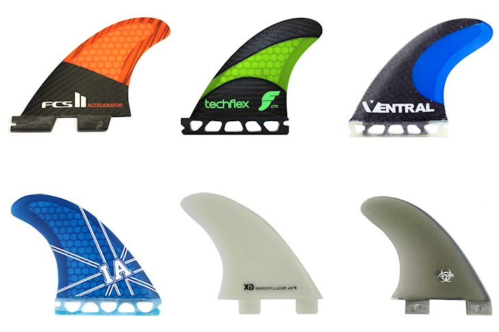 Surfboard fins: the best designs provide the additional drive and response surfers need