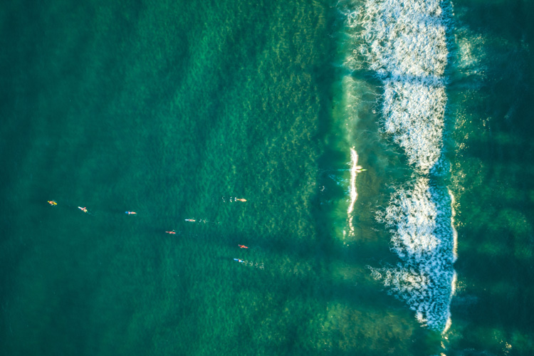 Drones: the new aerial surfing perspective