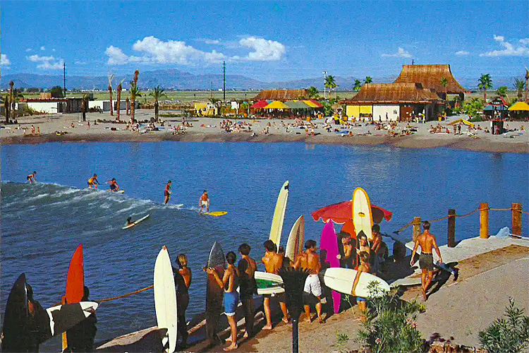 Big Surf: the original inland wave pool opened in 1969 in Tempe, Arizona