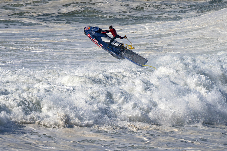 Jet skis: a critical piece of equipment in modern big wave surfing | Photo: Red Bull