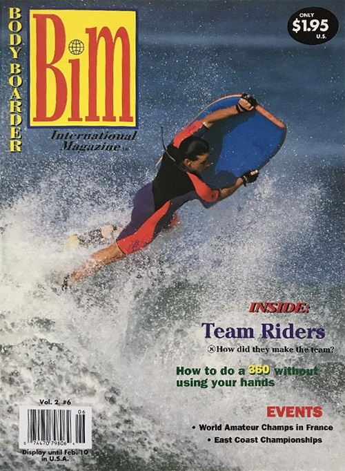 Bodyboarder International Magazine (BIM): a boogie mag founded by Patti Serrano
