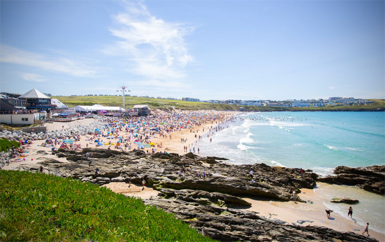 Boardmasters: the surf and music festival has been running in Fistral Beach since 1981 | Photo: Boardmasters