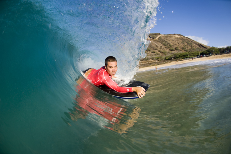 Getting barreled in bodyboarding: maximizing tube time is key to success | Photo: Jarvis Gray/Shutterstock