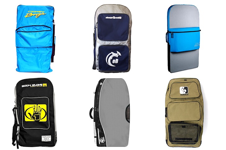 Bodyboard travel bags: they're great for carrying fins, wax, wetsuit and boogie boards
