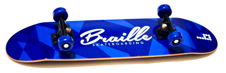 Braille Skateboarding: a media production skateboard company founded by Aaron Kyro | Photo: Braille Skateboarding