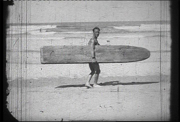 Surfing in UK: in 1929, surfboards were heavy