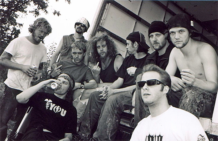 Camp Kill Yourself (CKY): a band and a group of skateboarders performing unusual, crazy, and often dangerous stunts and prank | Photo: Margera Archive