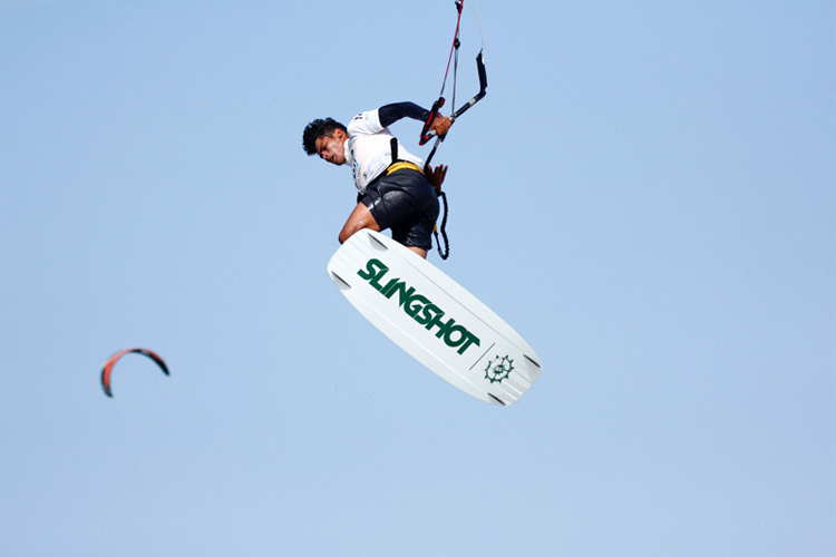 Carlos Mario: the kite machine is back in top shape | Photo: GKA