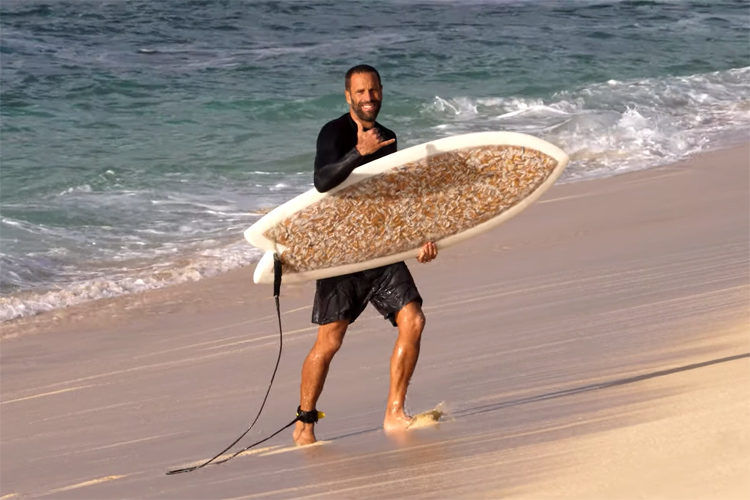 The Cigarette Surfboard: approved by Jack Johnson