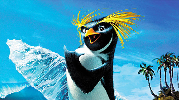 Cody Maverick: the up-and-coming penguin surf star from Shiverpool, Antarctica