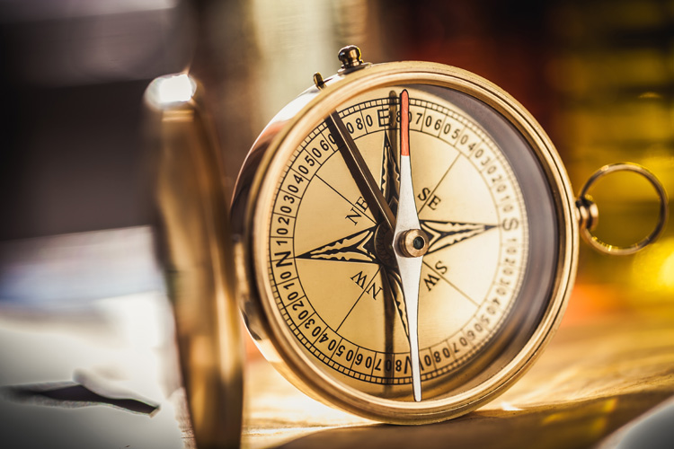 Compass: invented by the Chinese between the 2nd century BC and 1st century AD | Photo: Shutterstock