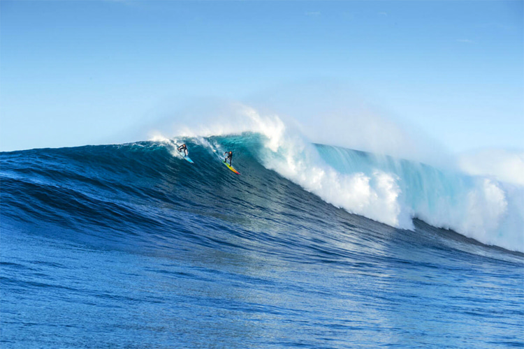 Cortes Bank: one of the most challenging waves on the planet | Photo: Mackinnon/WSL