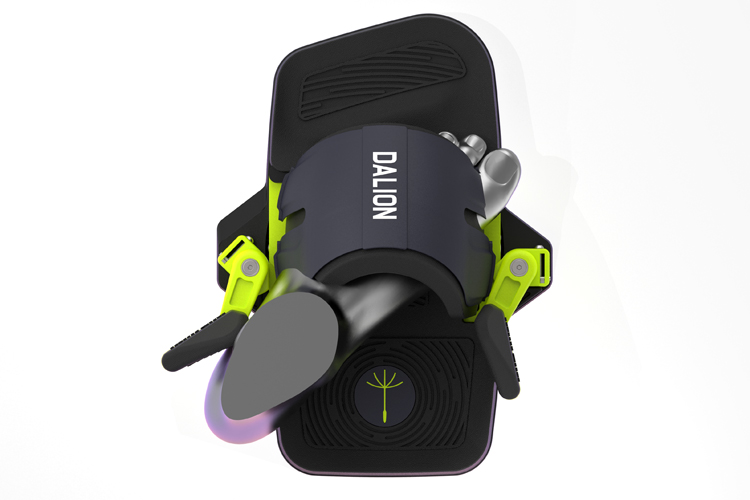 Dalion bindings: they open the foot strap whenever they detect the movement that leads to the injury | Photo: Dalion
